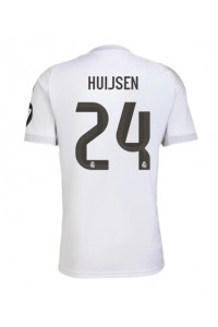 Real Madrid Dean Huijsen #24 Jalkapallovaatteet Kotipaita 2025-26 Lyhythihainen